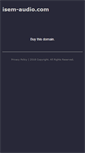 Mobile Screenshot of isem-audio.com